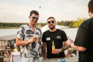 Summer, sun, wakeboard action: our evoila summer party 2025