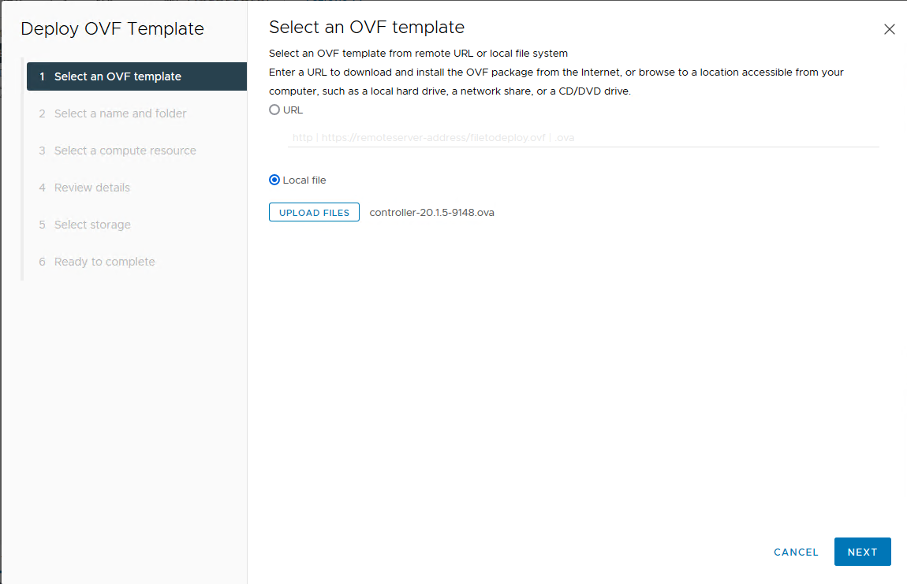 logowanie do vCenter