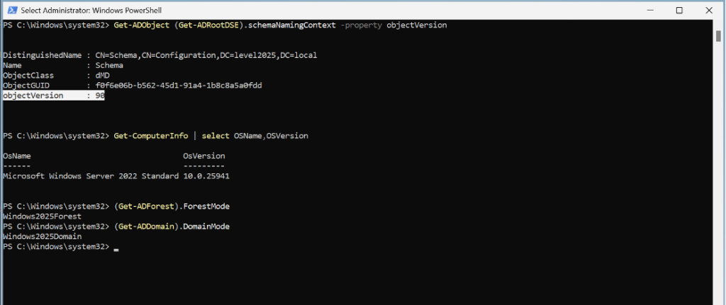struktura Active Directory