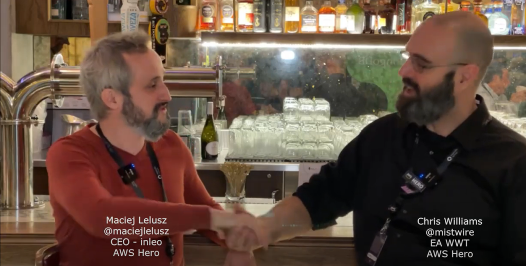 AWS Heroes talks  ‍♂️  ‍♂️